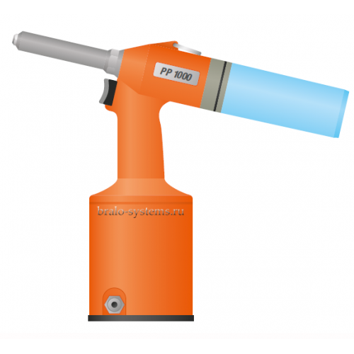 Пневмогидравлический заклёпочник Fasty PP-1000 для вытяжных заклёпок